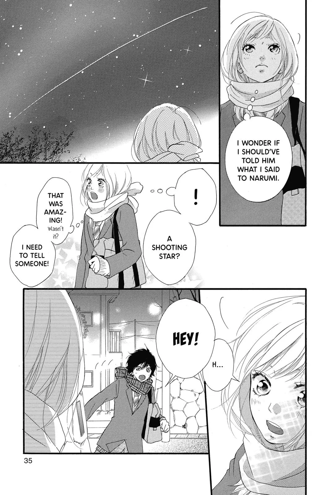 Ao Haru Ride - Chapter 35 - Page 34