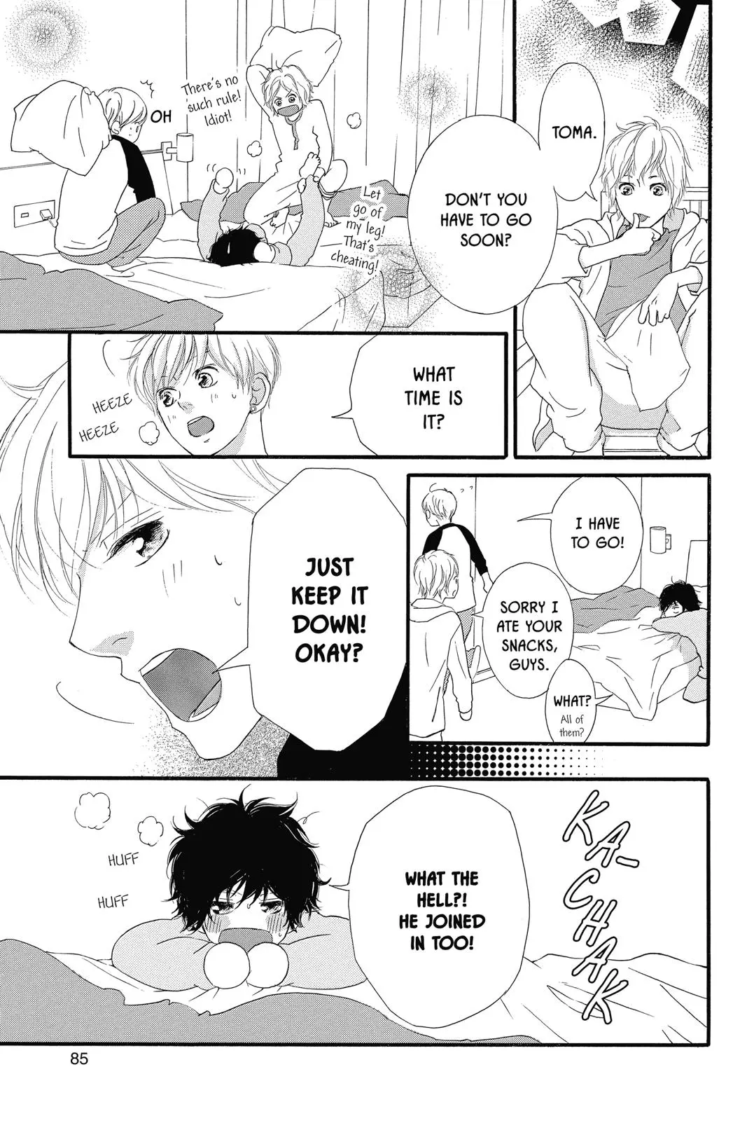 Ao Haru Ride - Chapter 36 - Page 35