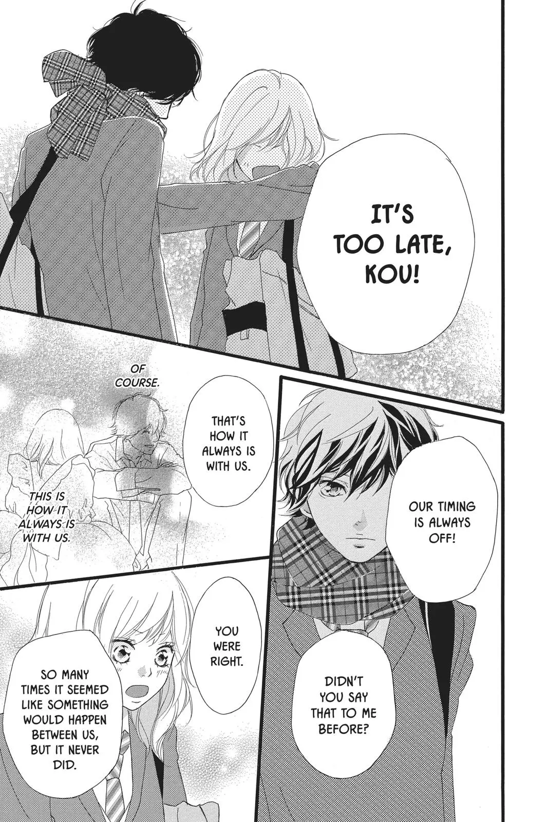 Ao Haru Ride - Chapter 44 - Page 35