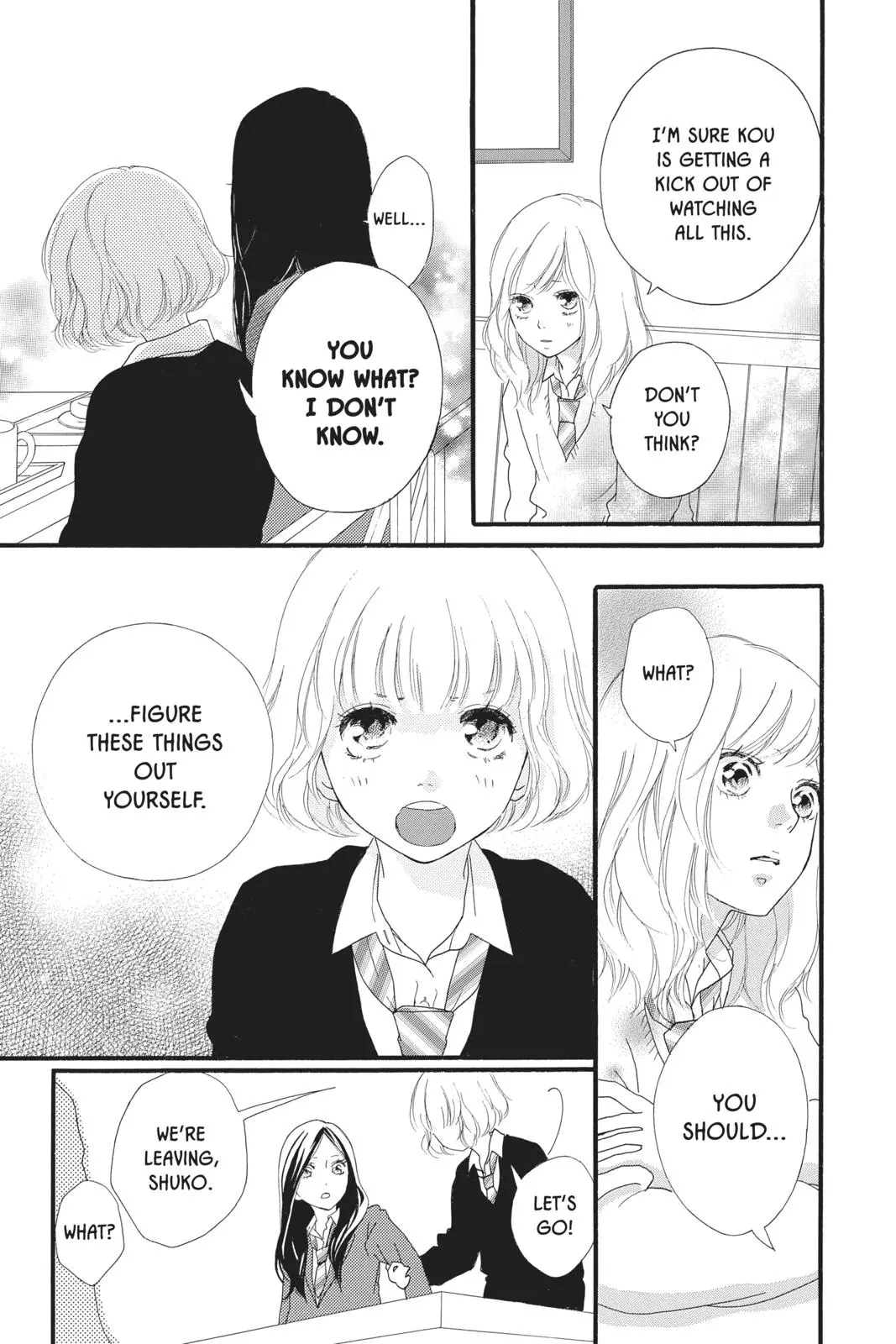 Ao Haru Ride - Chapter 45 - Page 28