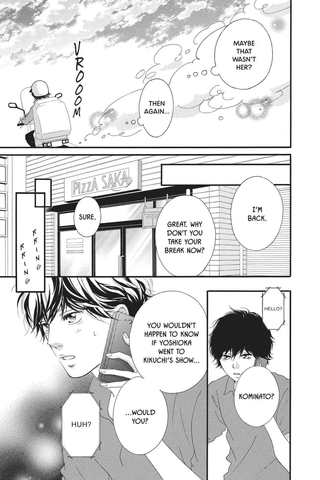 Ao Haru Ride - Chapter 45 - Page 34