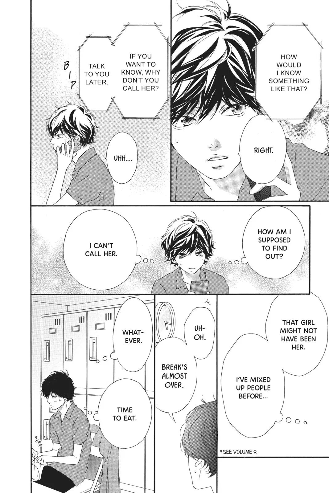 Ao Haru Ride - Chapter 45 - Page 35