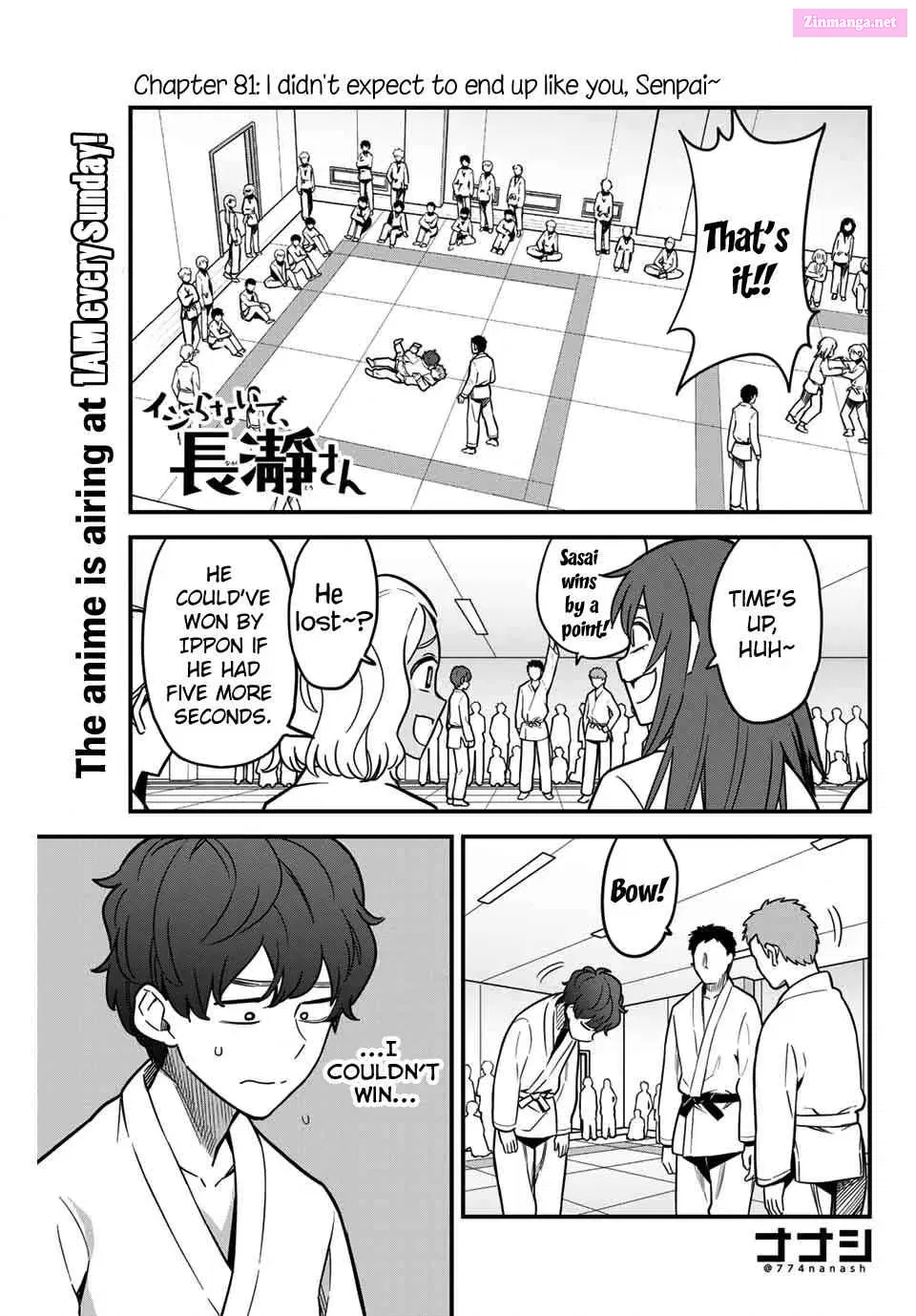Don't Toy With Me, Miss Nagatoro! - Chapter 81 - Page 1