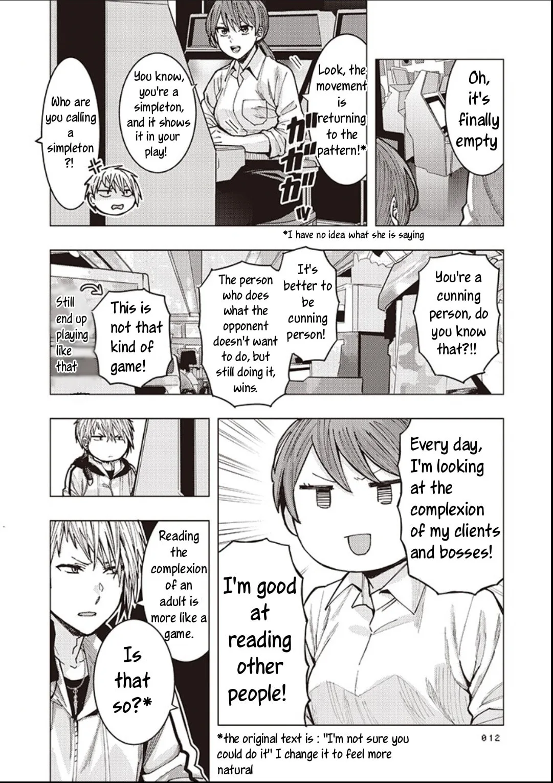 A Story About an Office Lady Who Ends Up Looking After a Clingy Delinquent High School Boy She Met at an Arcade - Chapter 1.2 - Page 5