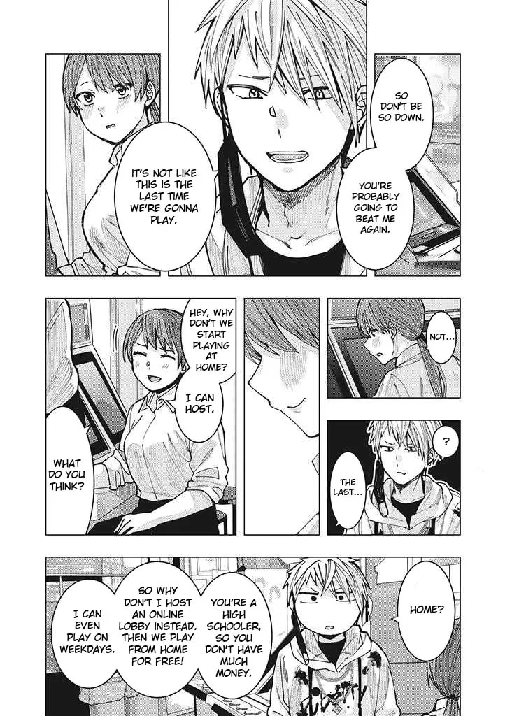 A Story About an Office Lady Who Ends Up Looking After a Clingy Delinquent High School Boy She Met at an Arcade - Chapter 1.4 - Page 7