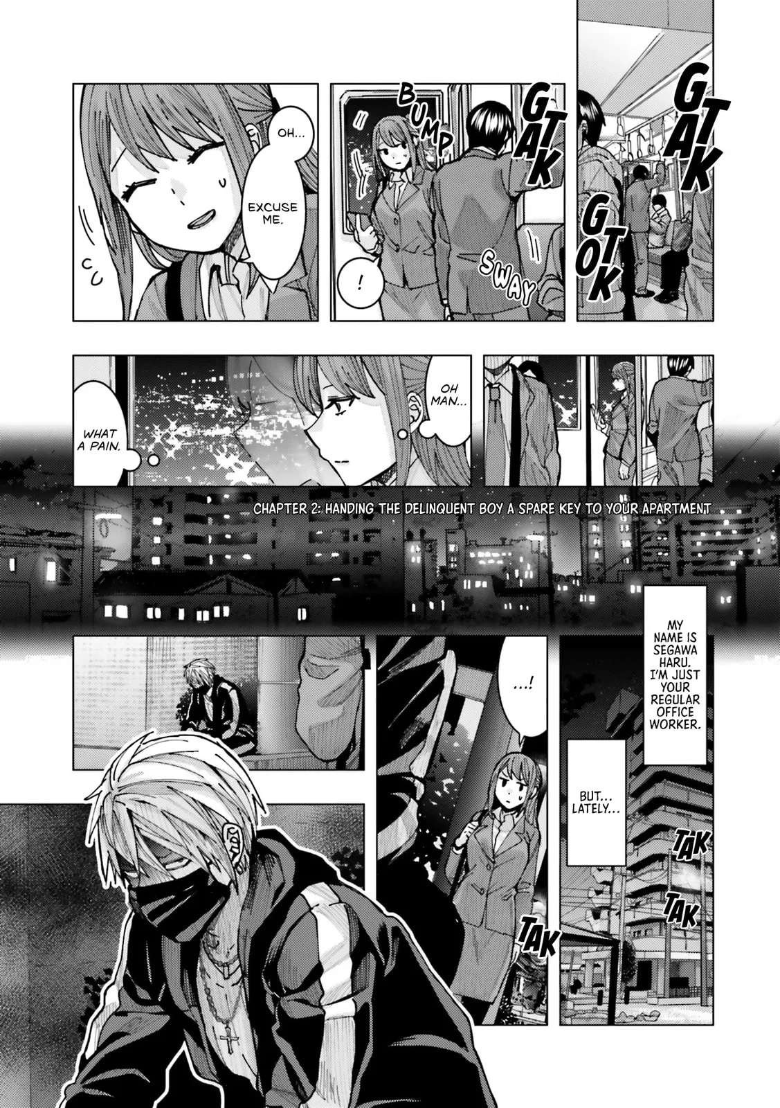 A Story About an Office Lady Who Ends Up Looking After a Clingy Delinquent High School Boy She Met at an Arcade - Chapter 2 - Page 1