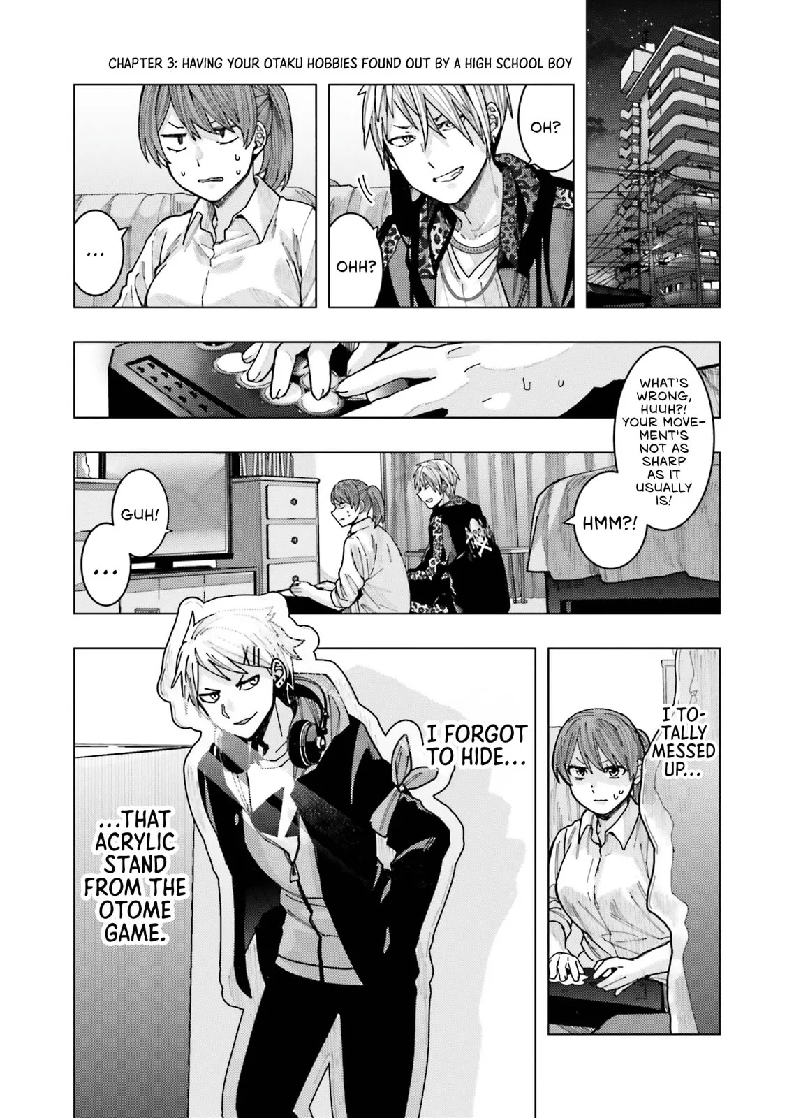 A Story About an Office Lady Who Ends Up Looking After a Clingy Delinquent High School Boy She Met at an Arcade - Chapter 3 - Page 1
