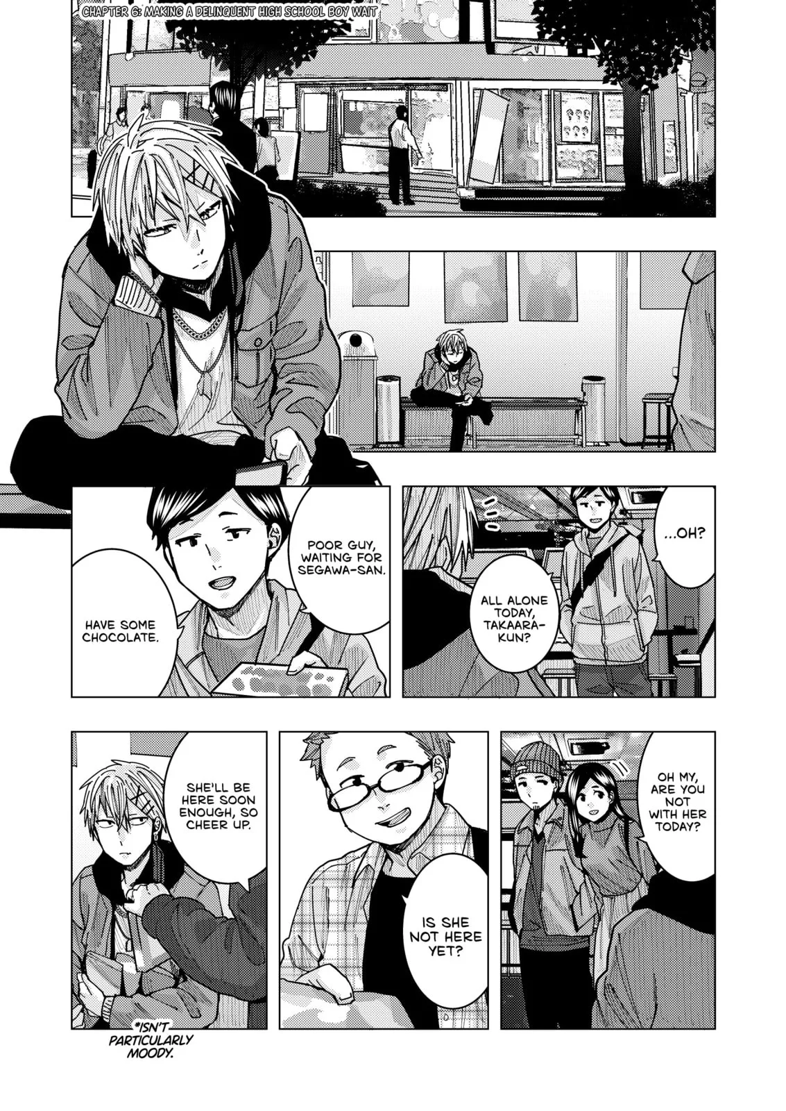 A Story About an Office Lady Who Ends Up Looking After a Clingy Delinquent High School Boy She Met at an Arcade - Chapter 6 - Page 1