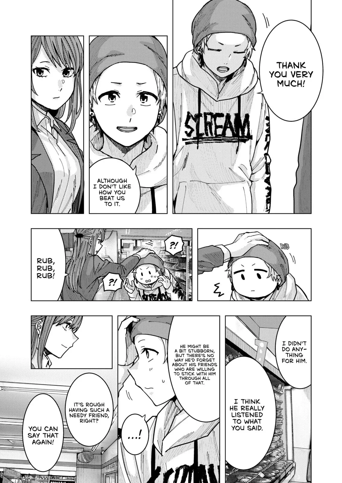 A Story About an Office Lady Who Ends Up Looking After a Clingy Delinquent High School Boy She Met at an Arcade - Chapter 7 - Page 8