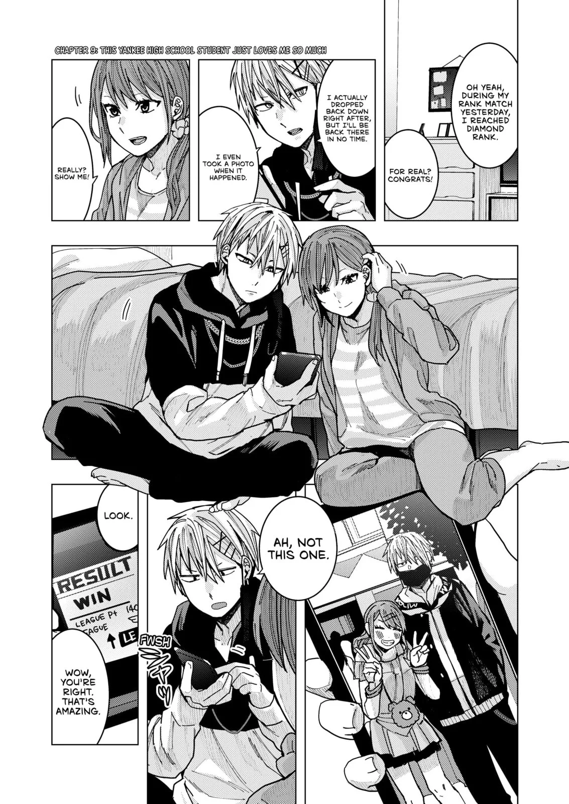 A Story About an Office Lady Who Ends Up Looking After a Clingy Delinquent High School Boy She Met at an Arcade - Chapter 9 - Page 1