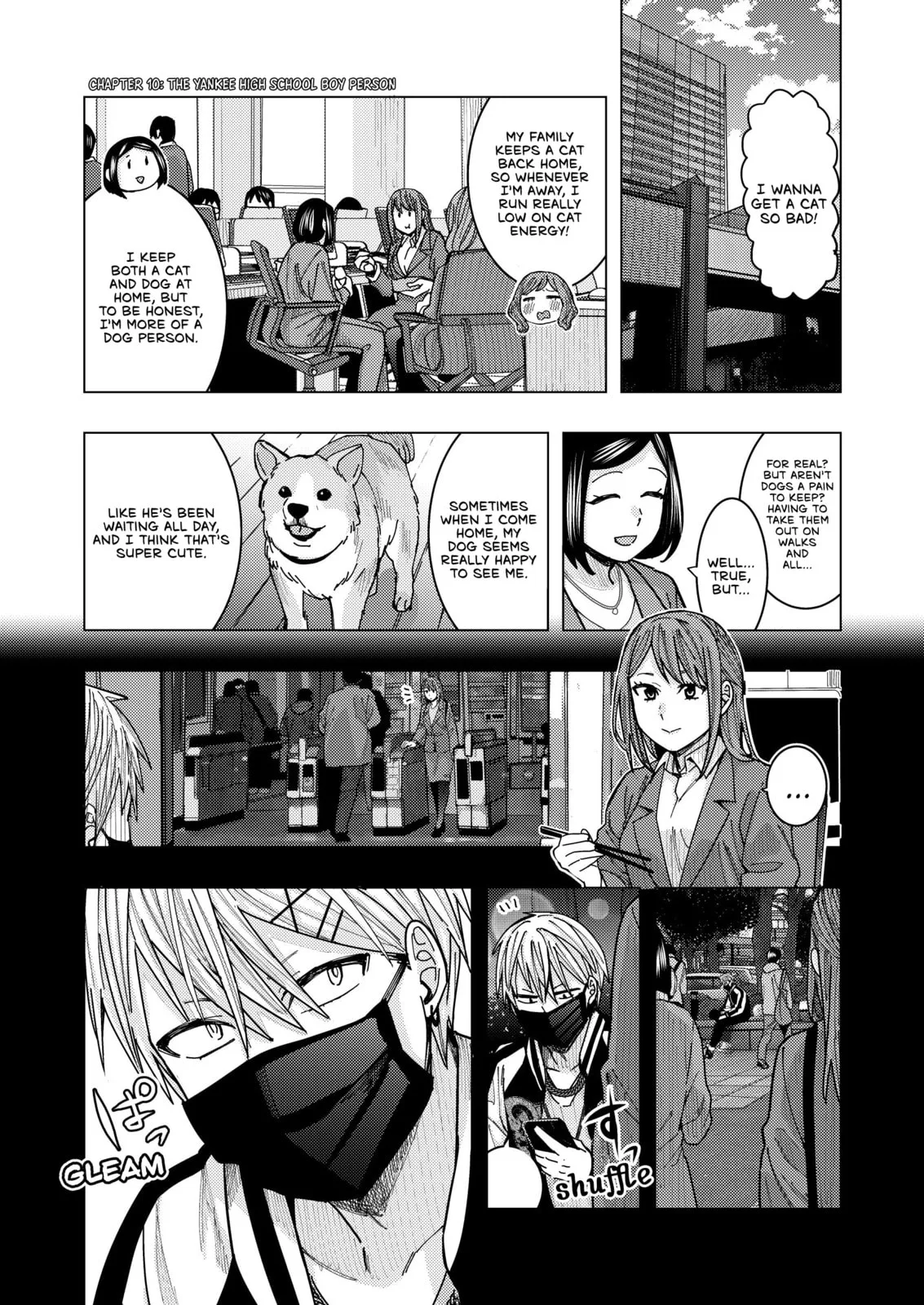A Story About an Office Lady Who Ends Up Looking After a Clingy Delinquent High School Boy She Met at an Arcade - Chapter 10 - Page 1