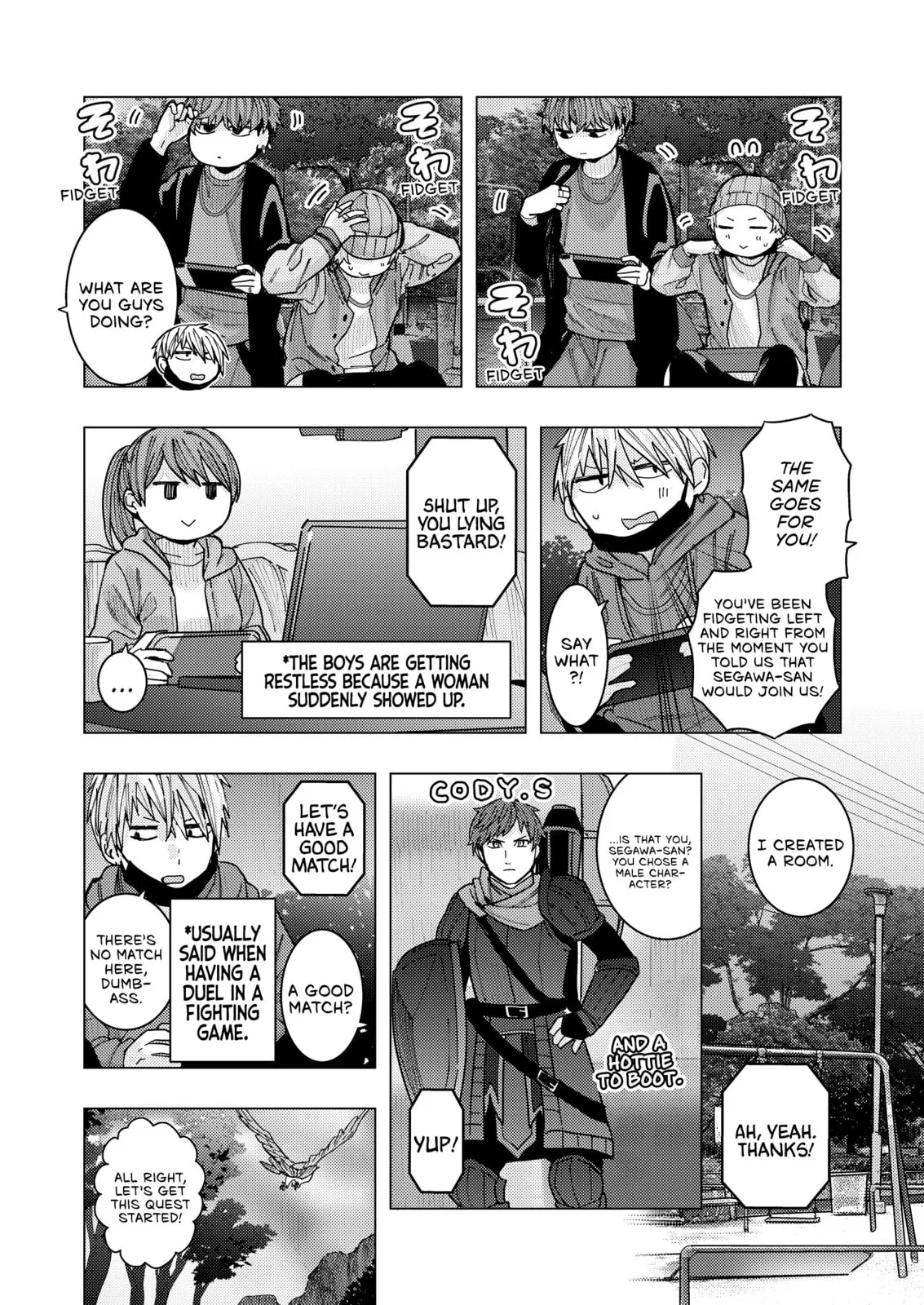 A Story About an Office Lady Who Ends Up Looking After a Clingy Delinquent High School Boy She Met at an Arcade - Chapter 11 - Page 4