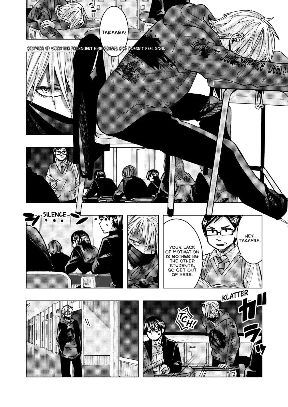 A Story About an Office Lady Who Ends Up Looking After a Clingy Delinquent High School Boy She Met at an Arcade - Chapter 13 - Page 1