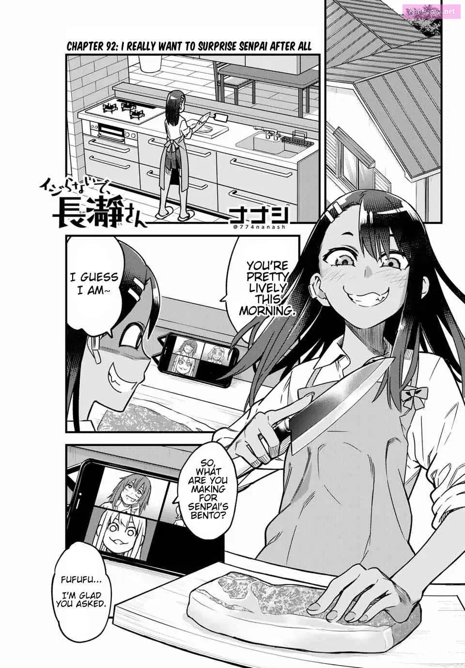 Don't Toy With Me, Miss Nagatoro! - Chapter 92 - Page 1