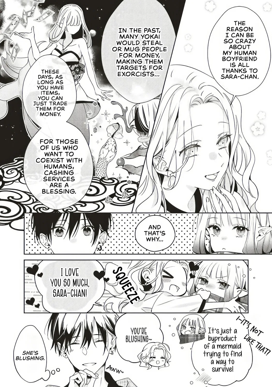 Akinai Ningyo to Soku no Hatsukoi - Chapter 3.2 - Page 5