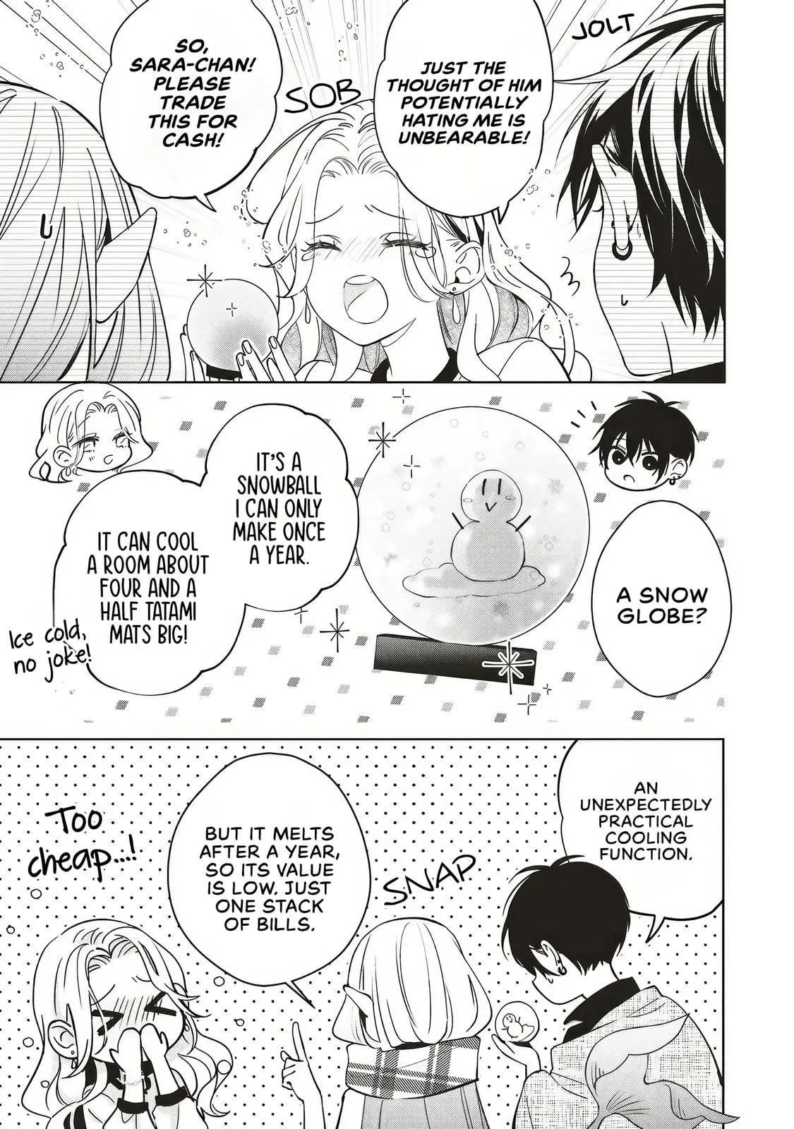 Akinai Ningyo to Soku no Hatsukoi - Chapter 3.2 - Page 8