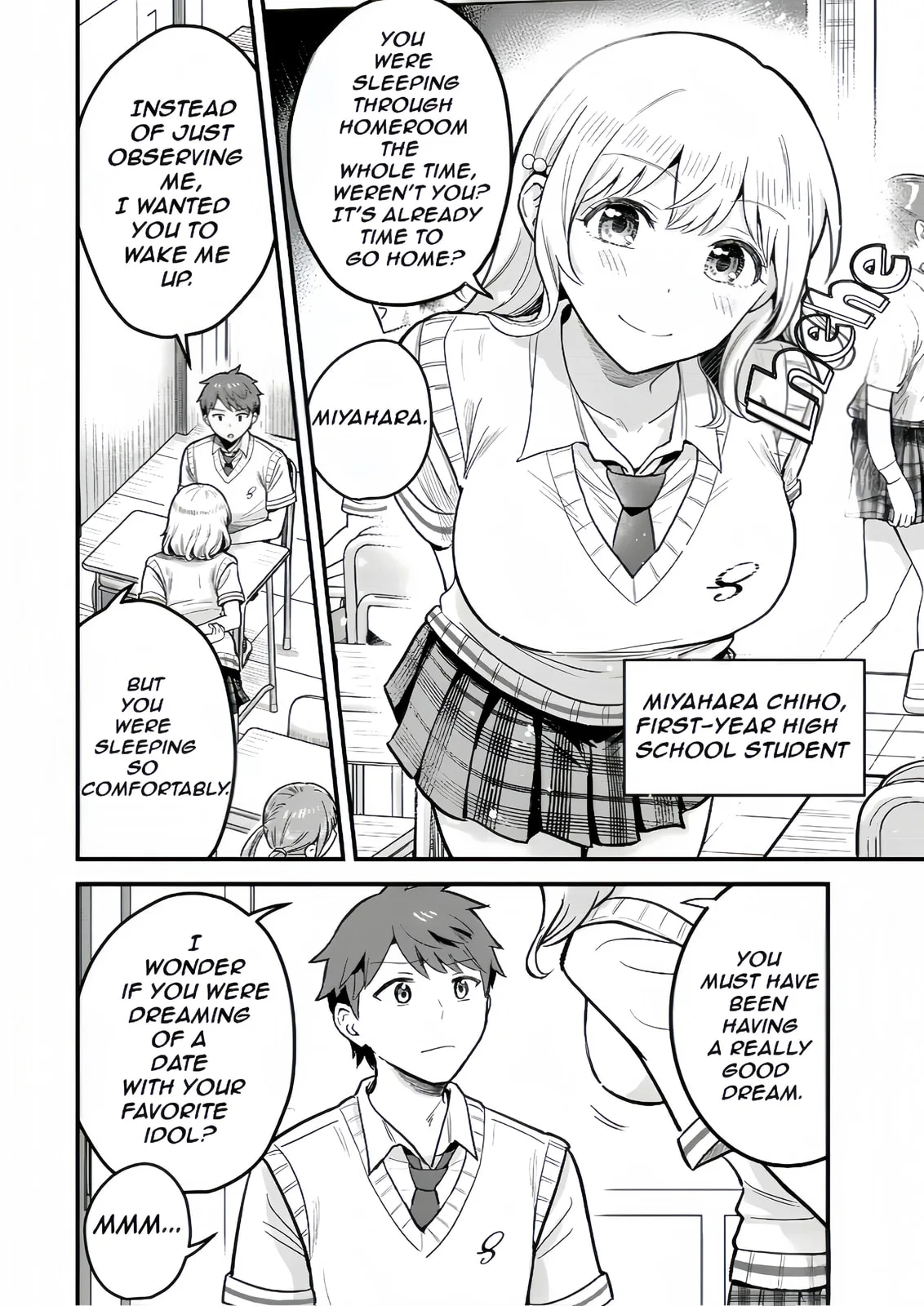 Only I Know That Our Innocent Class President was Once a Chuunibyou Idol - Chapter 1 - Page 6