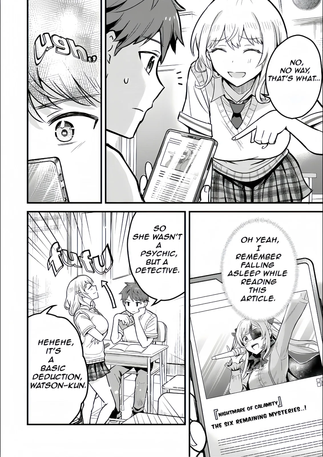Only I Know That Our Innocent Class President was Once a Chuunibyou Idol - Chapter 1 - Page 8