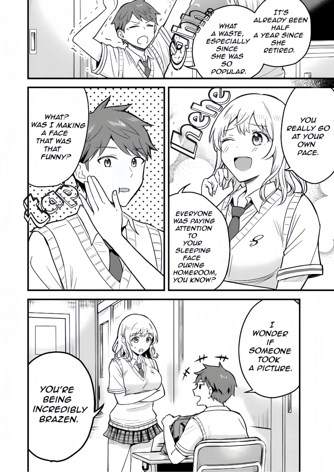 Only I Know That Our Innocent Class President was Once a Chuunibyou Idol - Chapter 1 - Page 12