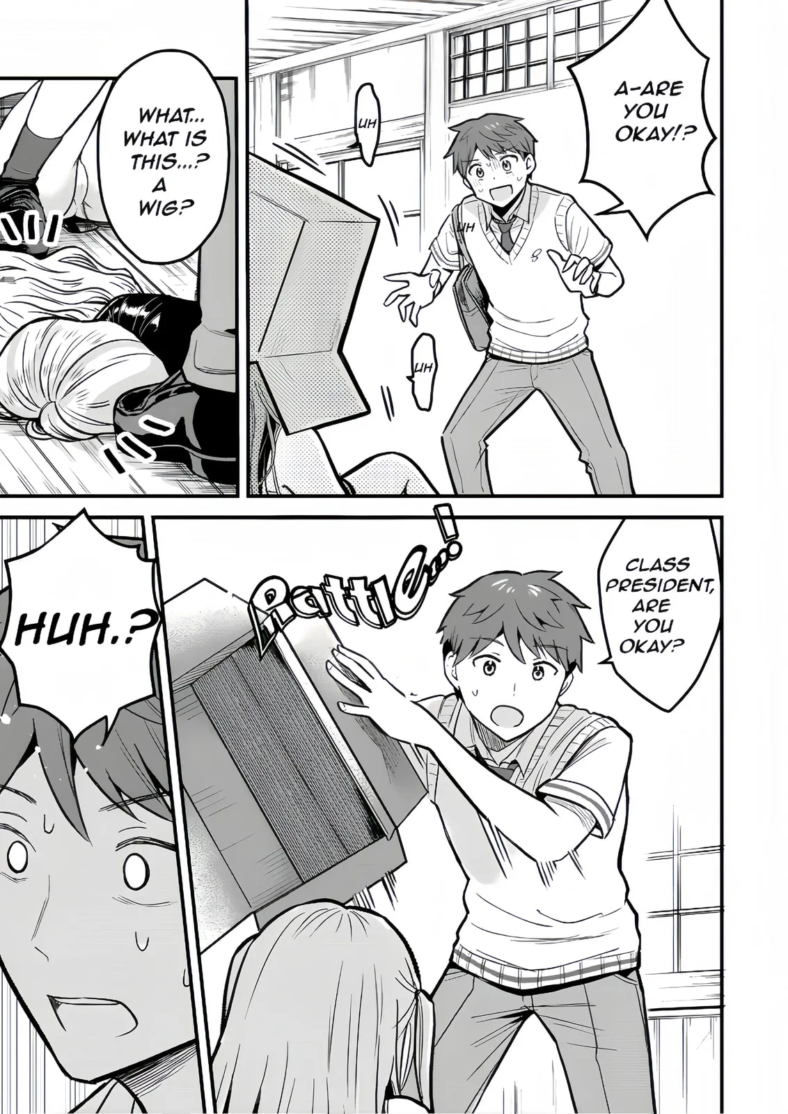 Only I Know That Our Innocent Class President was Once a Chuunibyou Idol - Chapter 1 - Page 35