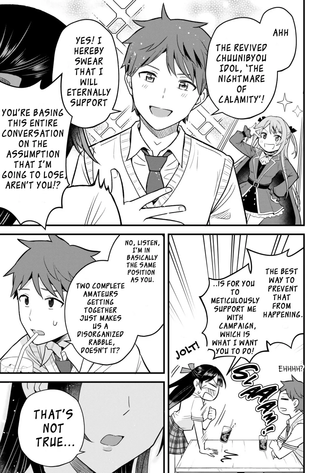 Only I Know That Our Innocent Class President was Once a Chuunibyou Idol - Chapter 2 - Page 29