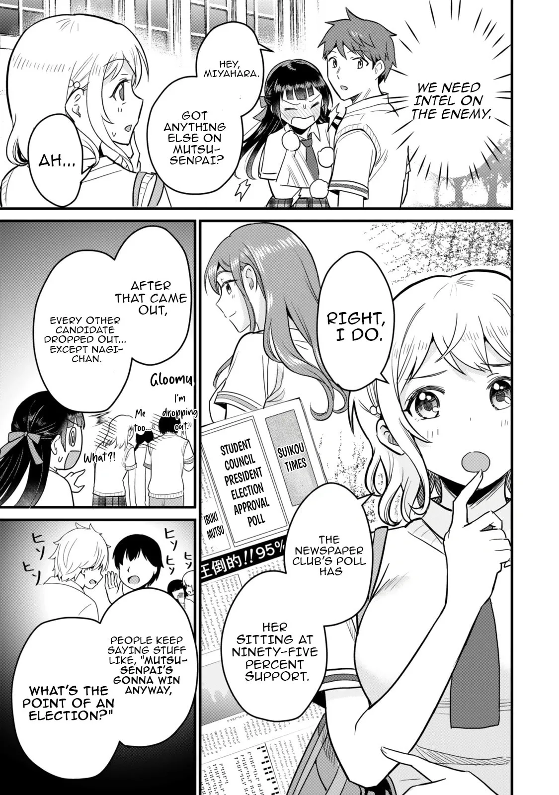 Only I Know That Our Innocent Class President was Once a Chuunibyou Idol - Chapter 4 - Page 15