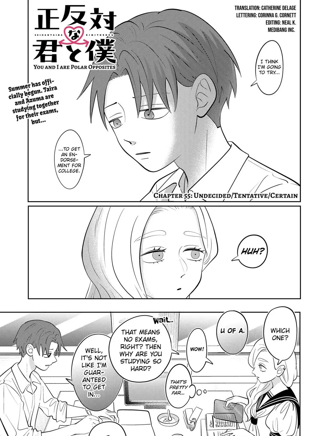 You and I Are Polar Opposites - Chapter 55 - Page 1