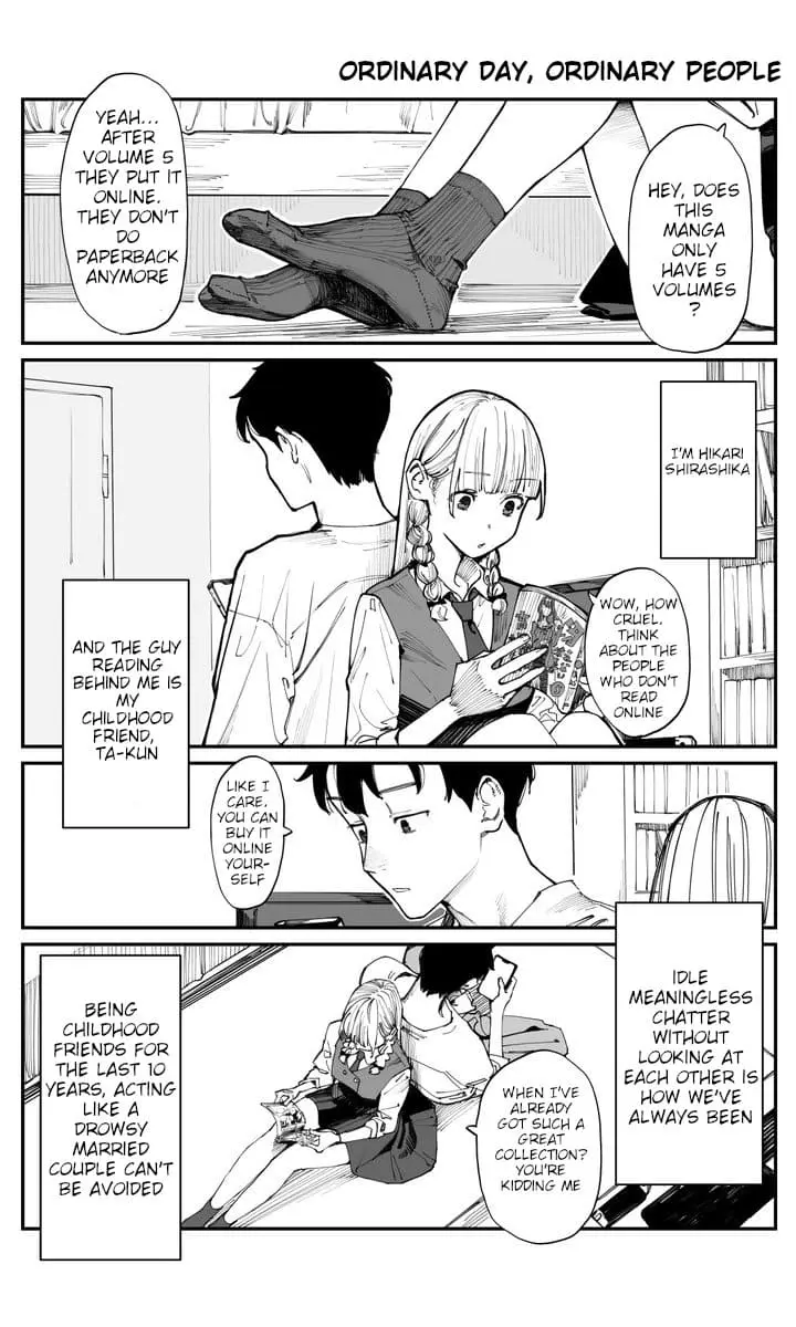 Imasara desu ga, Osananajimi wo Suki ni Natte Shimaimashita - Chapter 1 - Page 1
