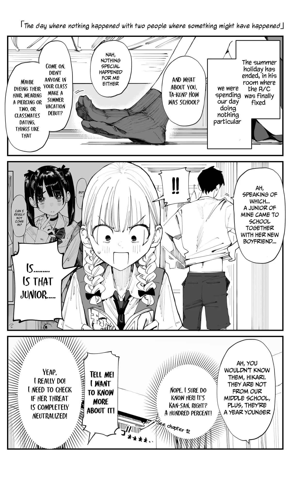 Imasara desu ga, Osananajimi wo Suki ni Natte Shimaimashita - Chapter 18 - Page 1