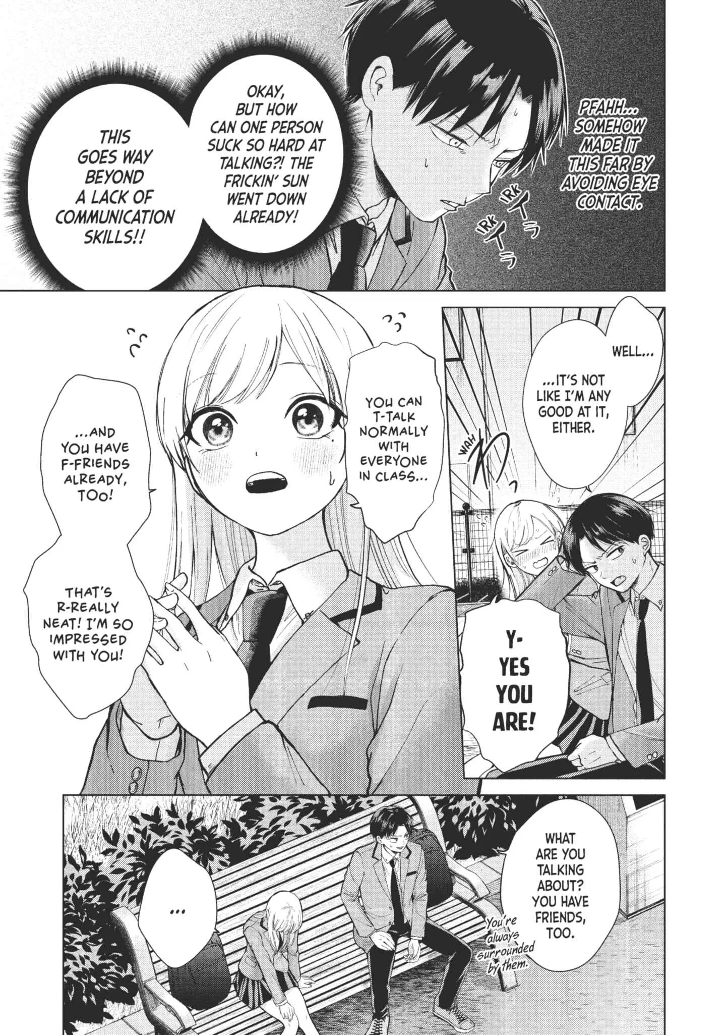 Kusunoki's Flunking Her High School Glow-Up - Chapter 1 - Page 16