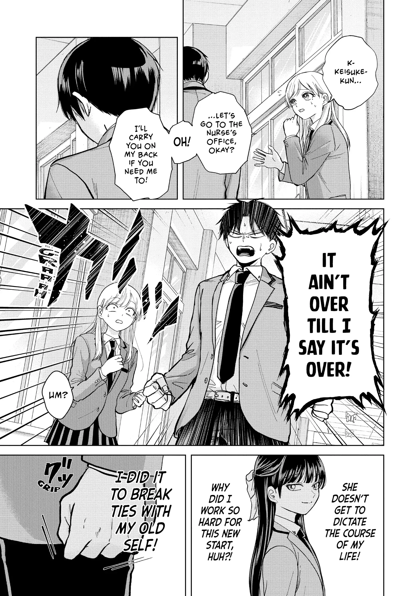 Kusunoki's Flunking Her High School Glow-Up - Chapter 2 - Page 7
