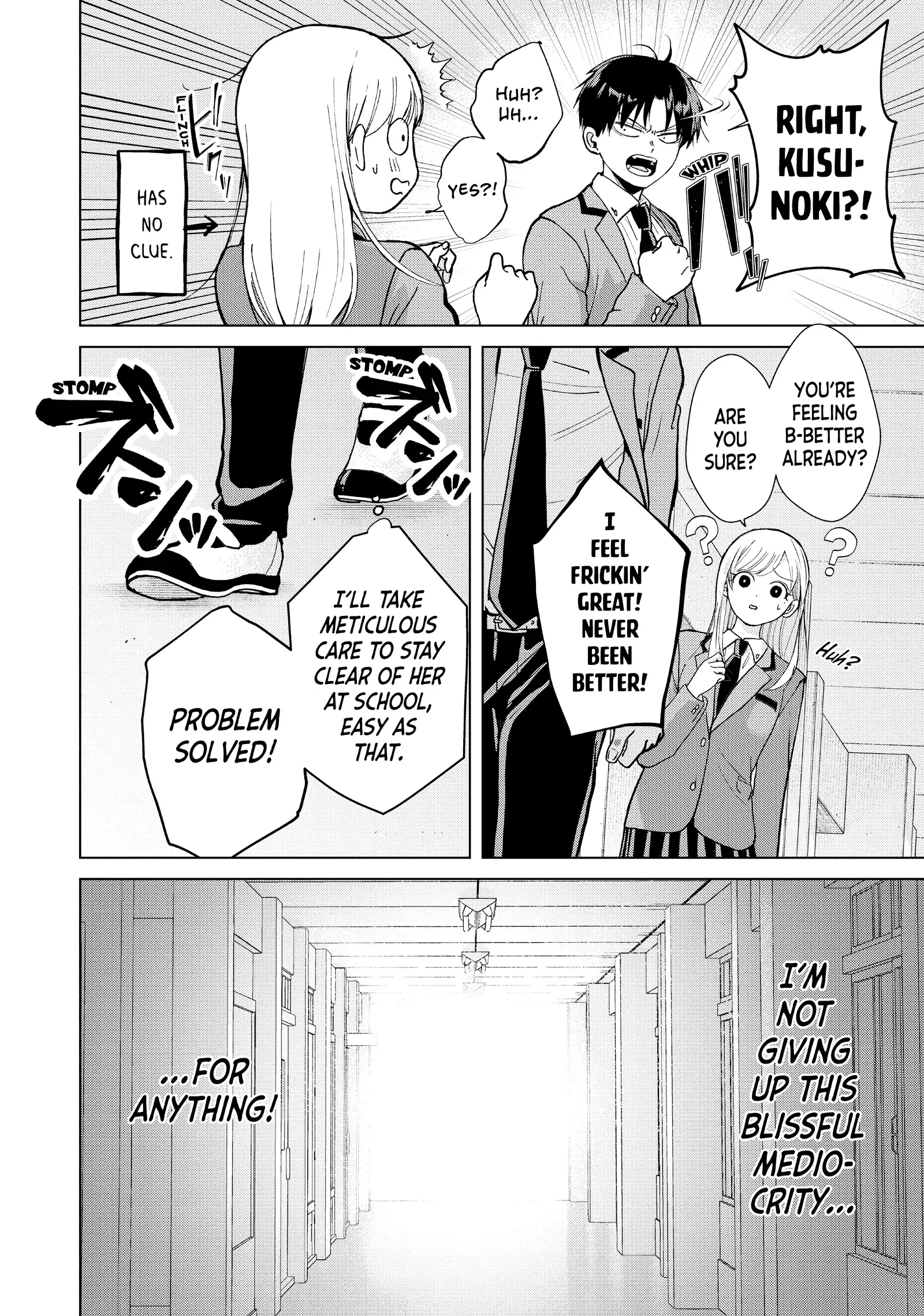 Kusunoki's Flunking Her High School Glow-Up - Chapter 2 - Page 8