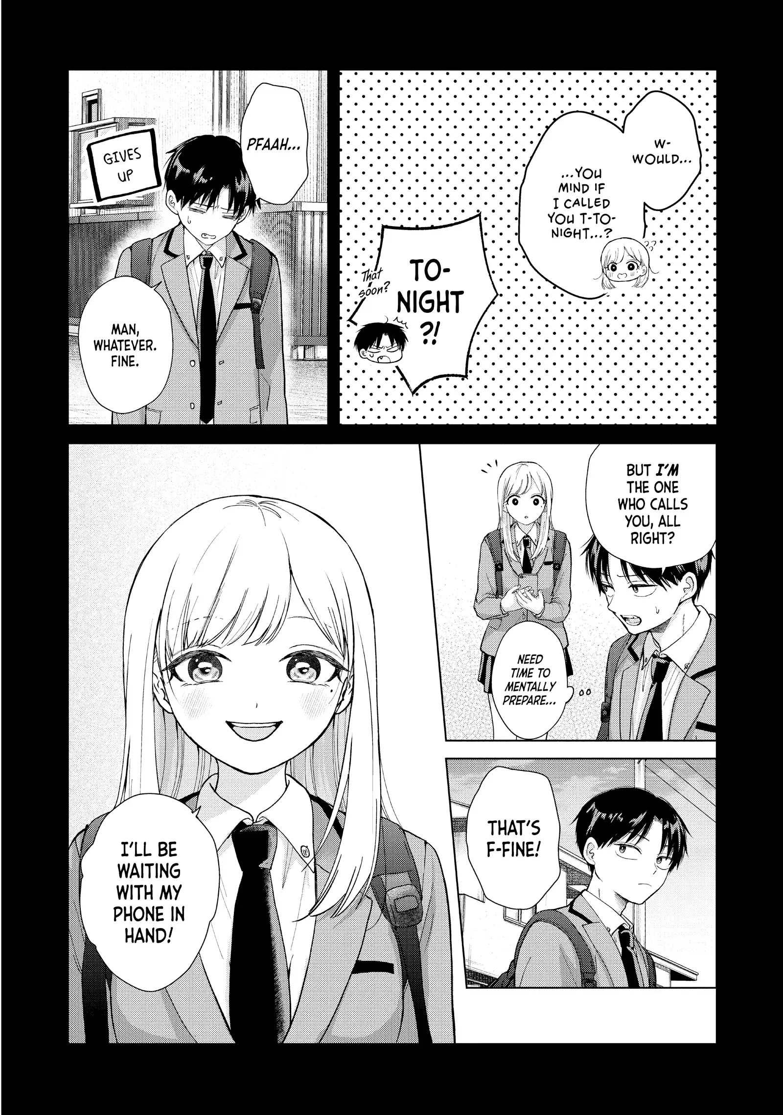 Kusunoki's Flunking Her High School Glow-Up - Chapter 3 - Page 4