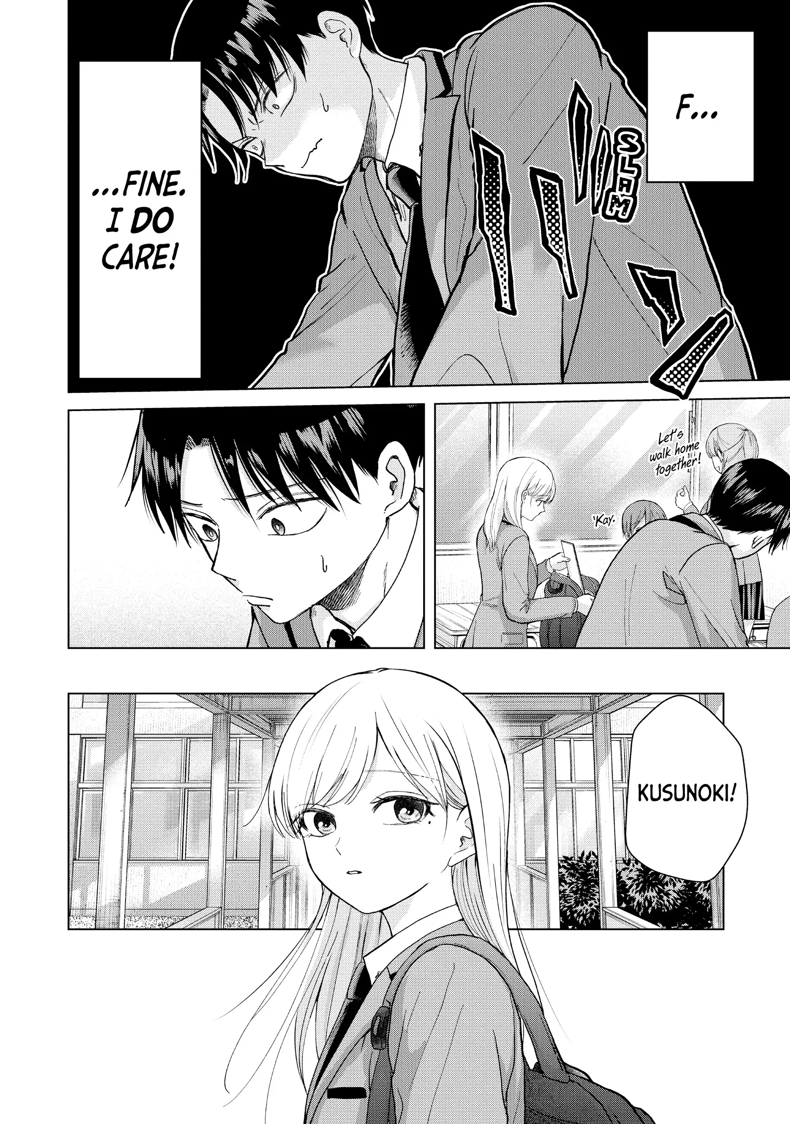 Kusunoki's Flunking Her High School Glow-Up - Chapter 3 - Page 14