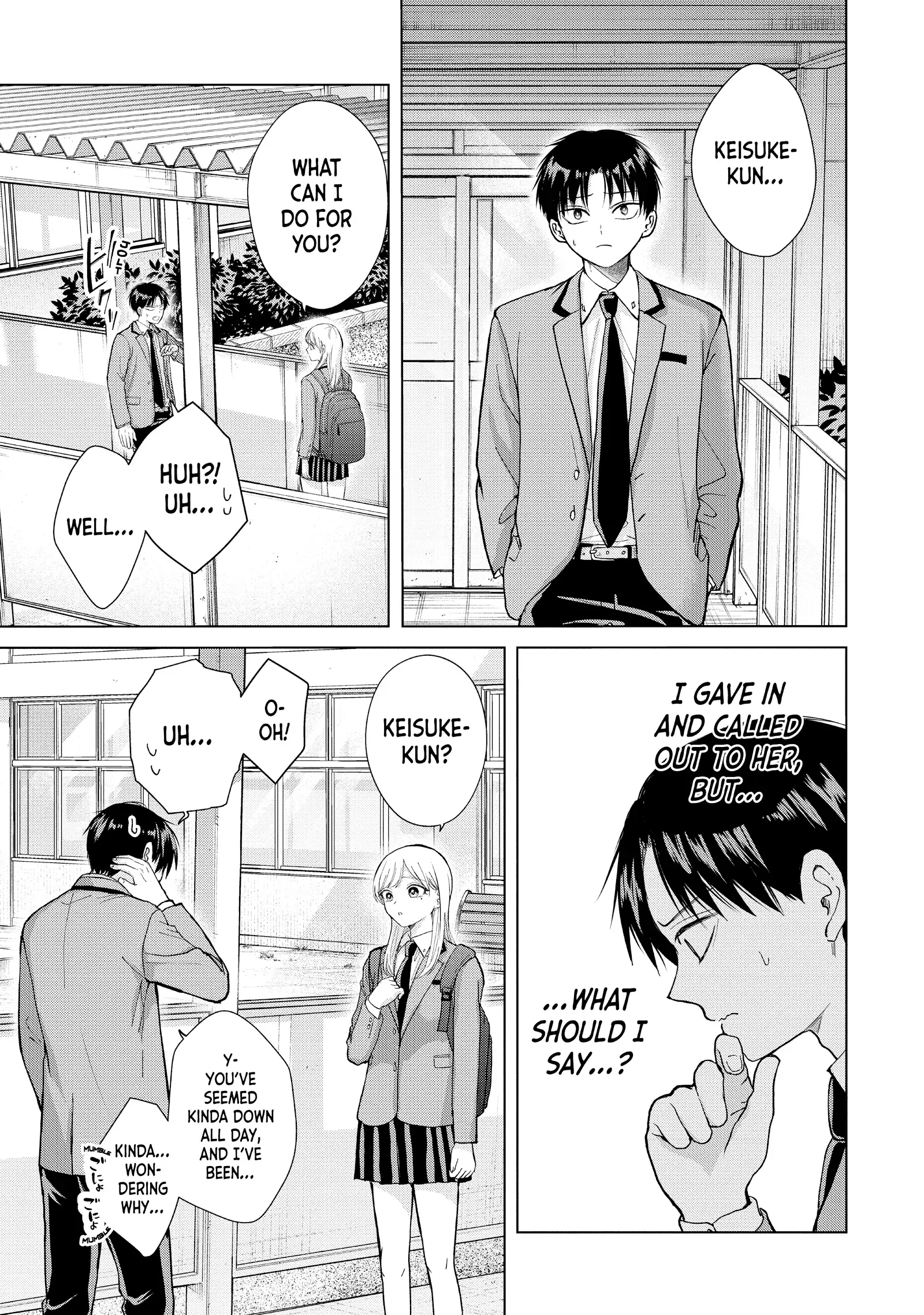 Kusunoki's Flunking Her High School Glow-Up - Chapter 3 - Page 15