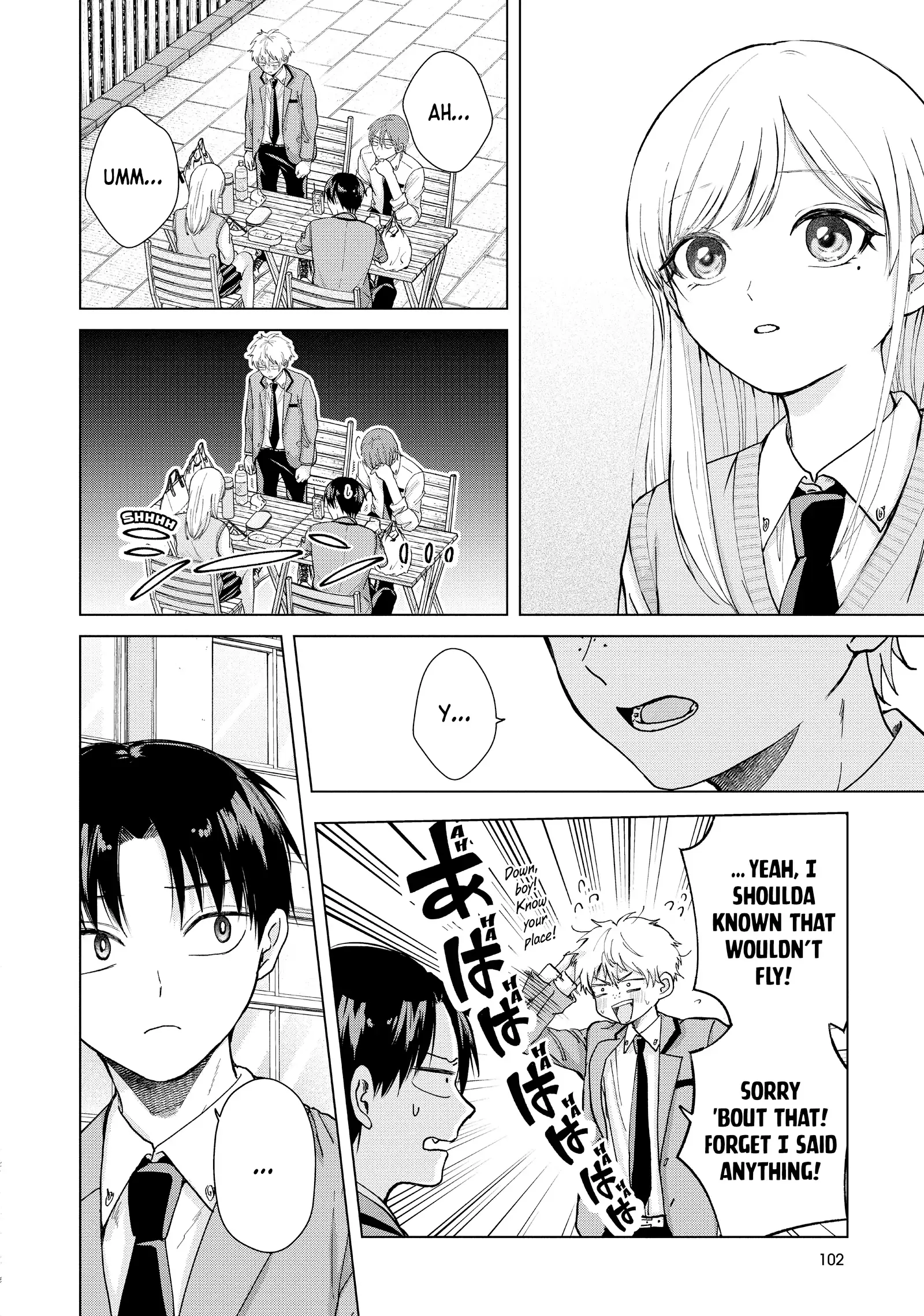 Kusunoki's Flunking Her High School Glow-Up - Chapter 5 - Page 4