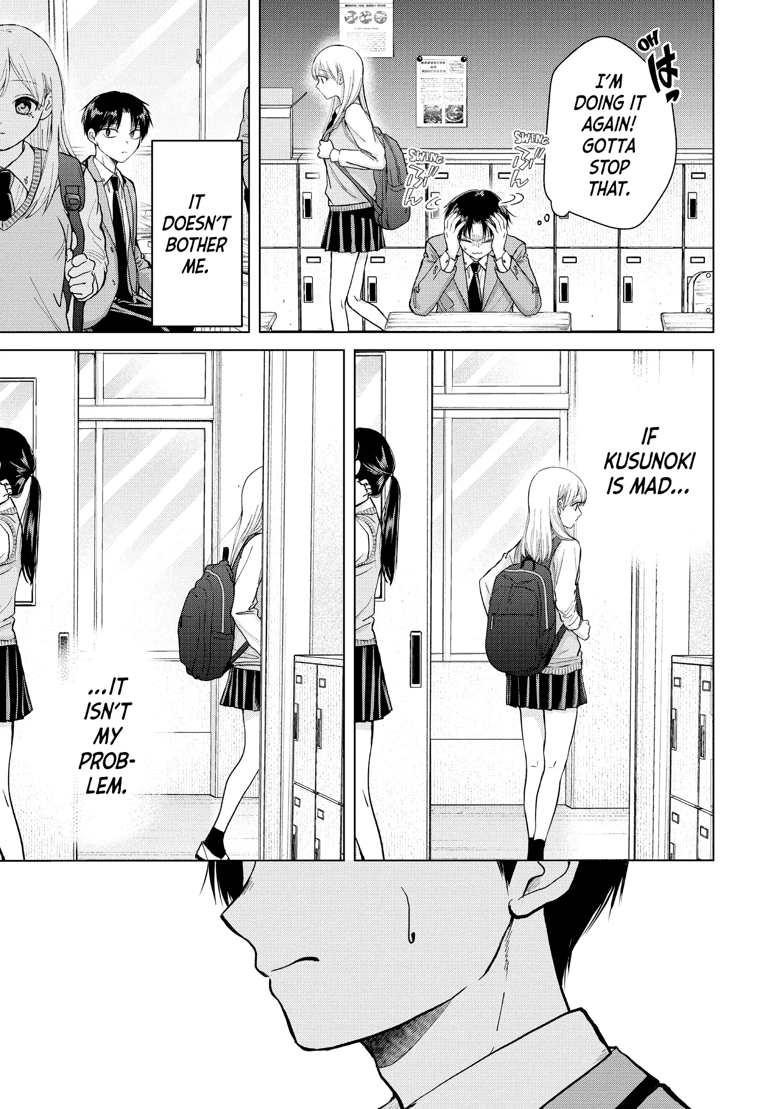 Kusunoki's Flunking Her High School Glow-Up - Chapter 5 - Page 11