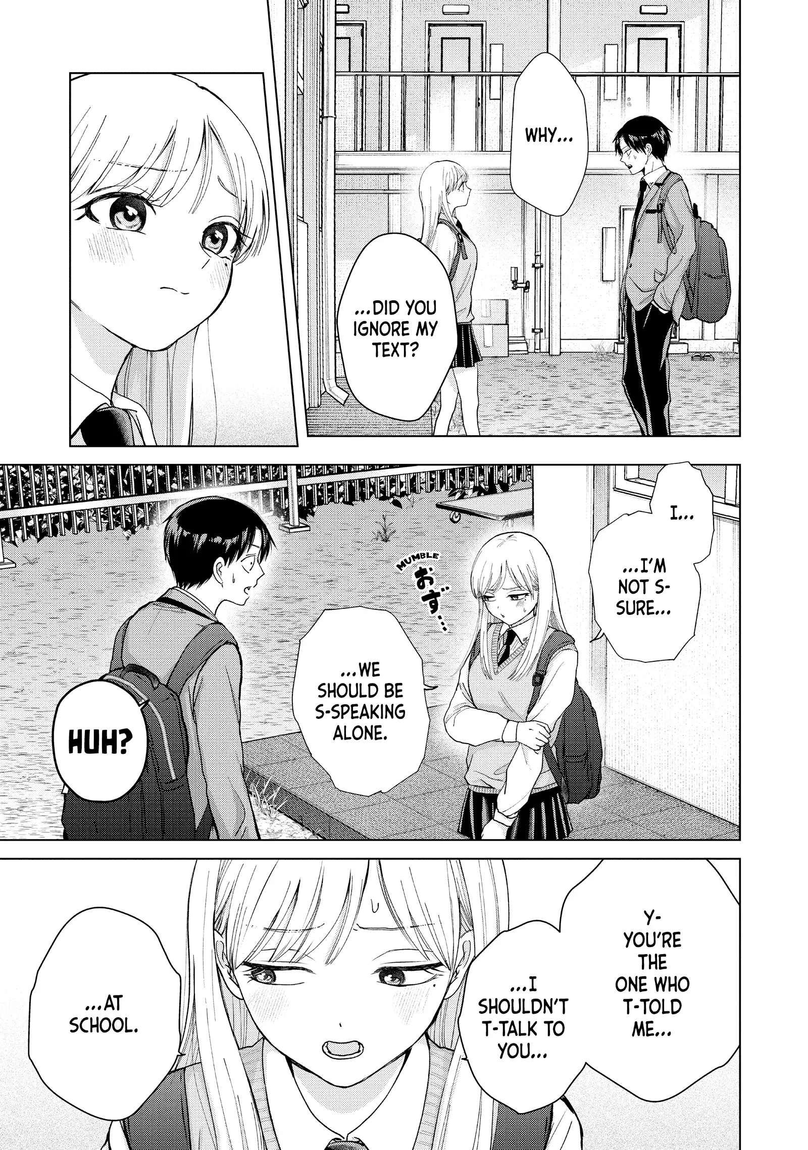 Kusunoki's Flunking Her High School Glow-Up - Chapter 5 - Page 13