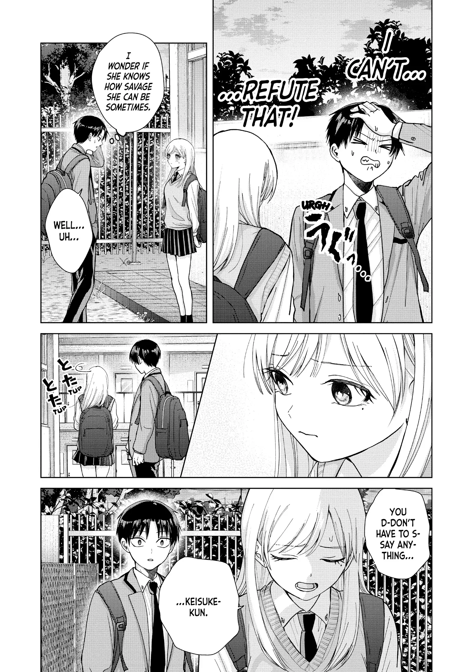 Kusunoki's Flunking Her High School Glow-Up - Chapter 5 - Page 14