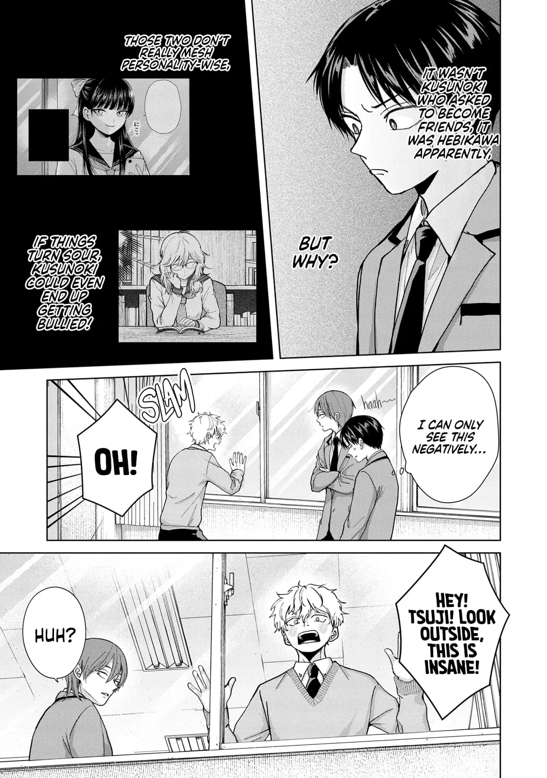 Kusunoki's Flunking Her High School Glow-Up - Chapter 9 - Page 3