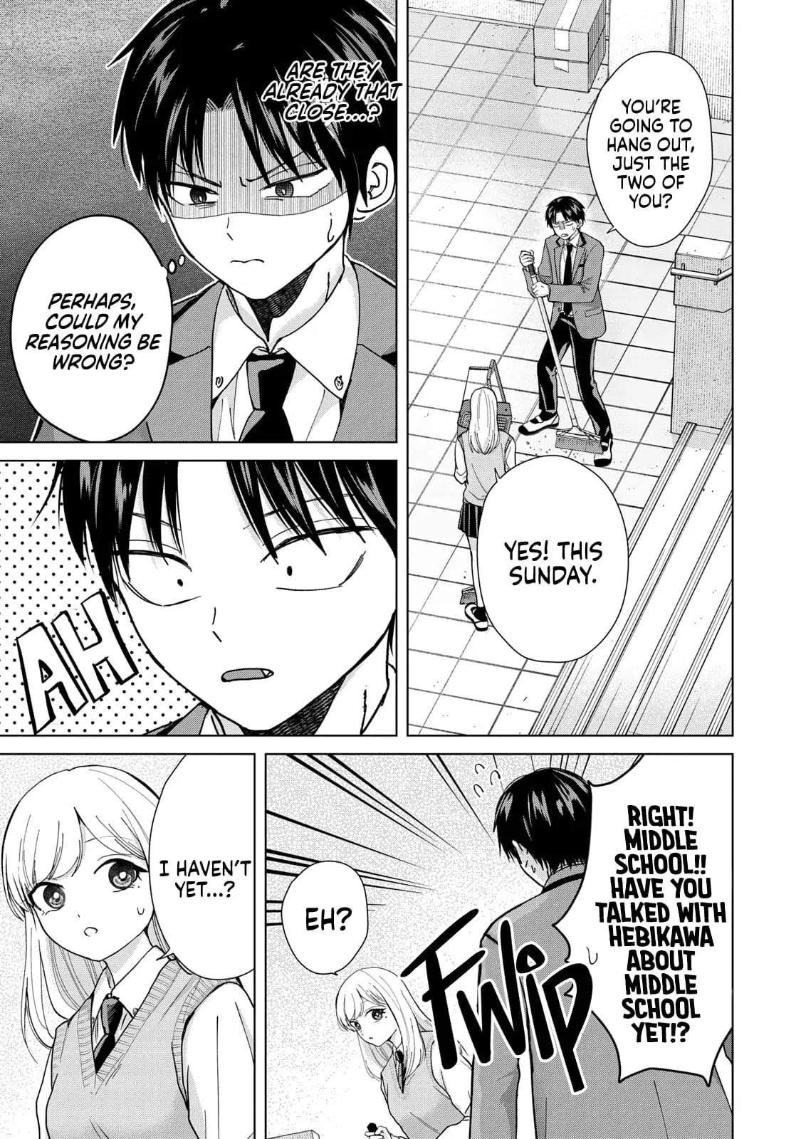 Kusunoki's Flunking Her High School Glow-Up - Chapter 9 - Page 7
