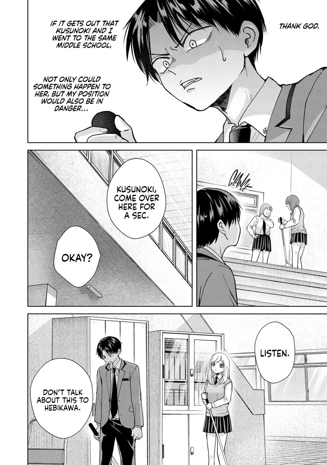 Kusunoki's Flunking Her High School Glow-Up - Chapter 9 - Page 8