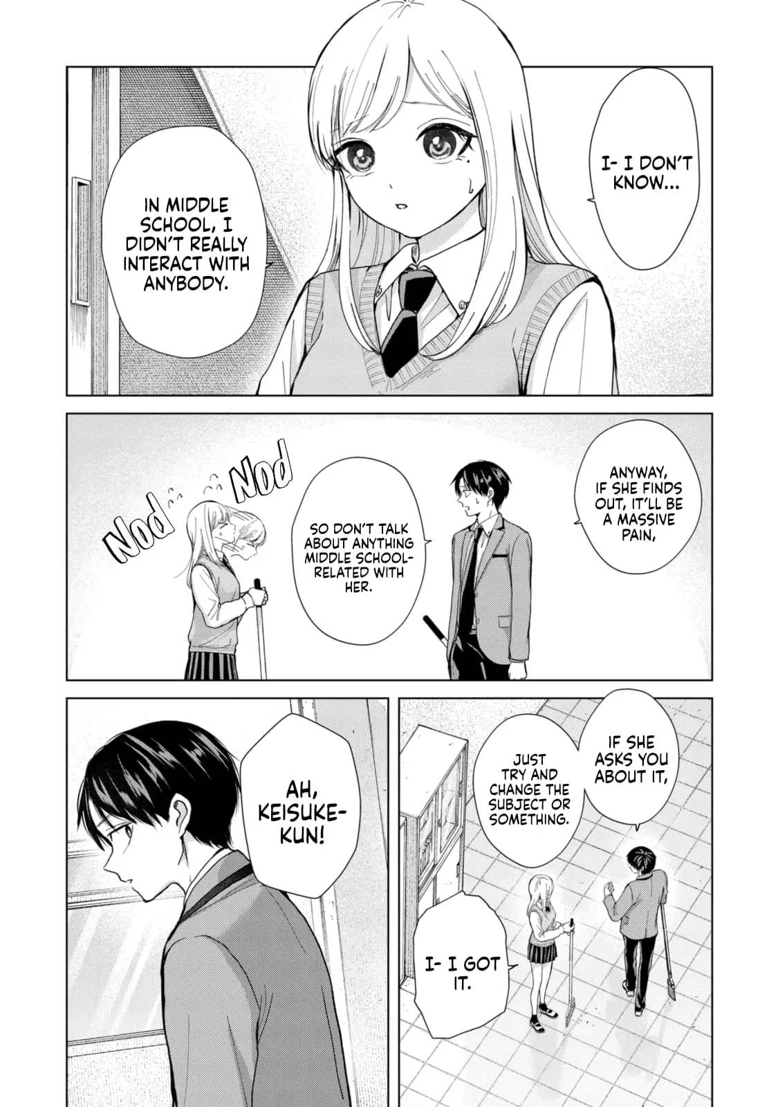 Kusunoki's Flunking Her High School Glow-Up - Chapter 9 - Page 10