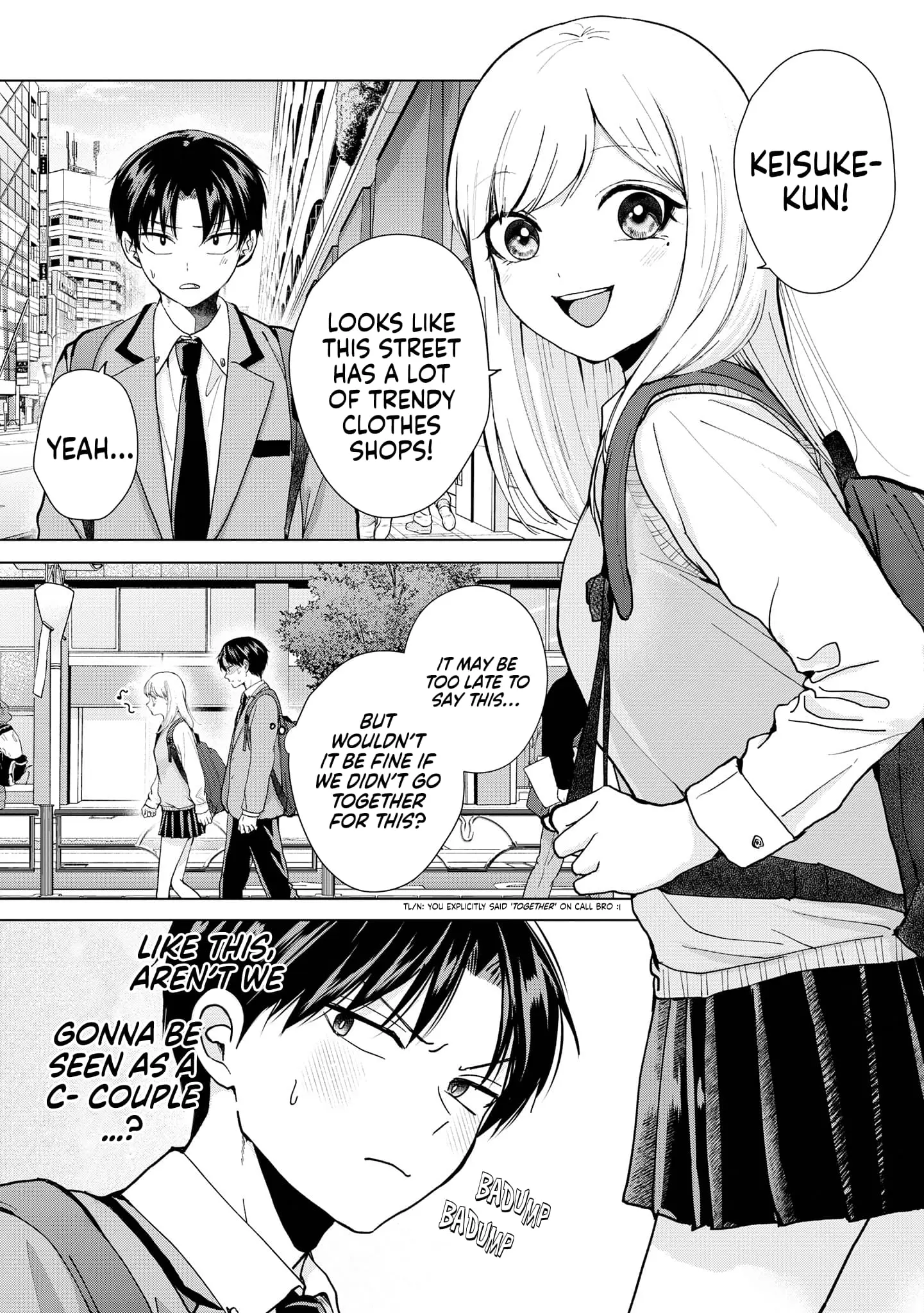 Kusunoki's Flunking Her High School Glow-Up - Chapter 10 - Page 3
