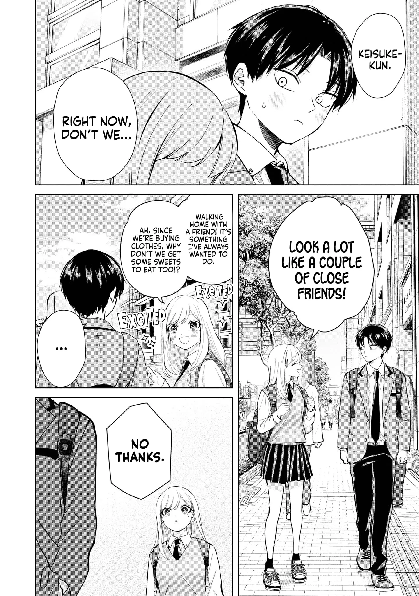 Kusunoki's Flunking Her High School Glow-Up - Chapter 10 - Page 4