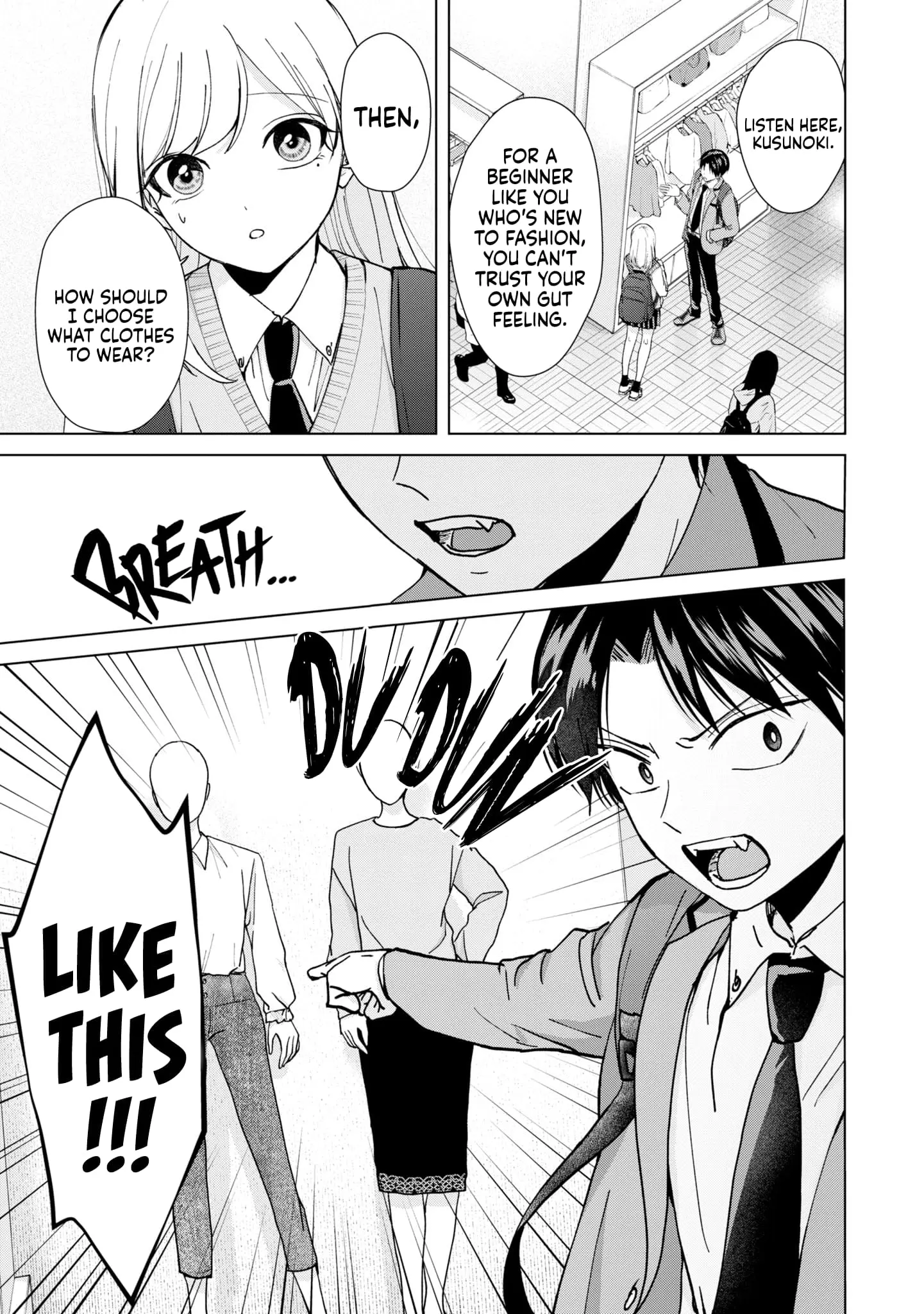 Kusunoki's Flunking Her High School Glow-Up - Chapter 10 - Page 7