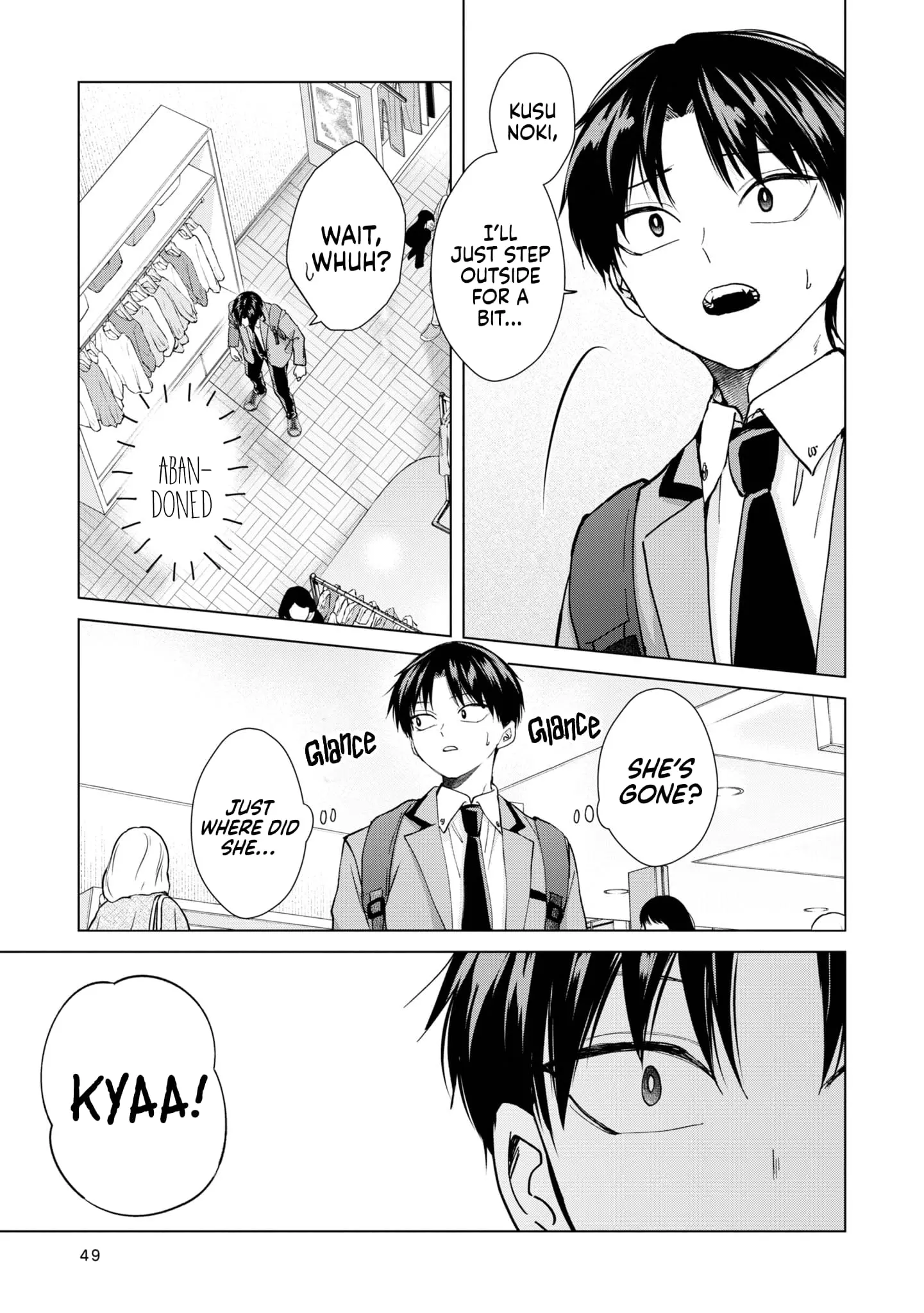 Kusunoki's Flunking Her High School Glow-Up - Chapter 10 - Page 11