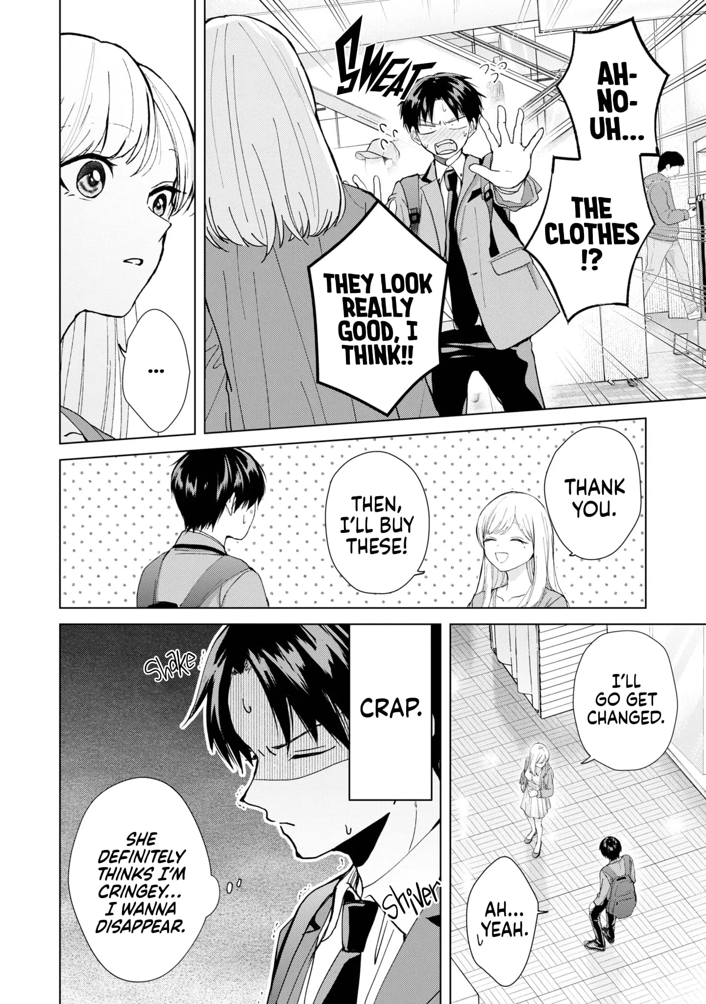Kusunoki's Flunking Her High School Glow-Up - Chapter 10 - Page 14