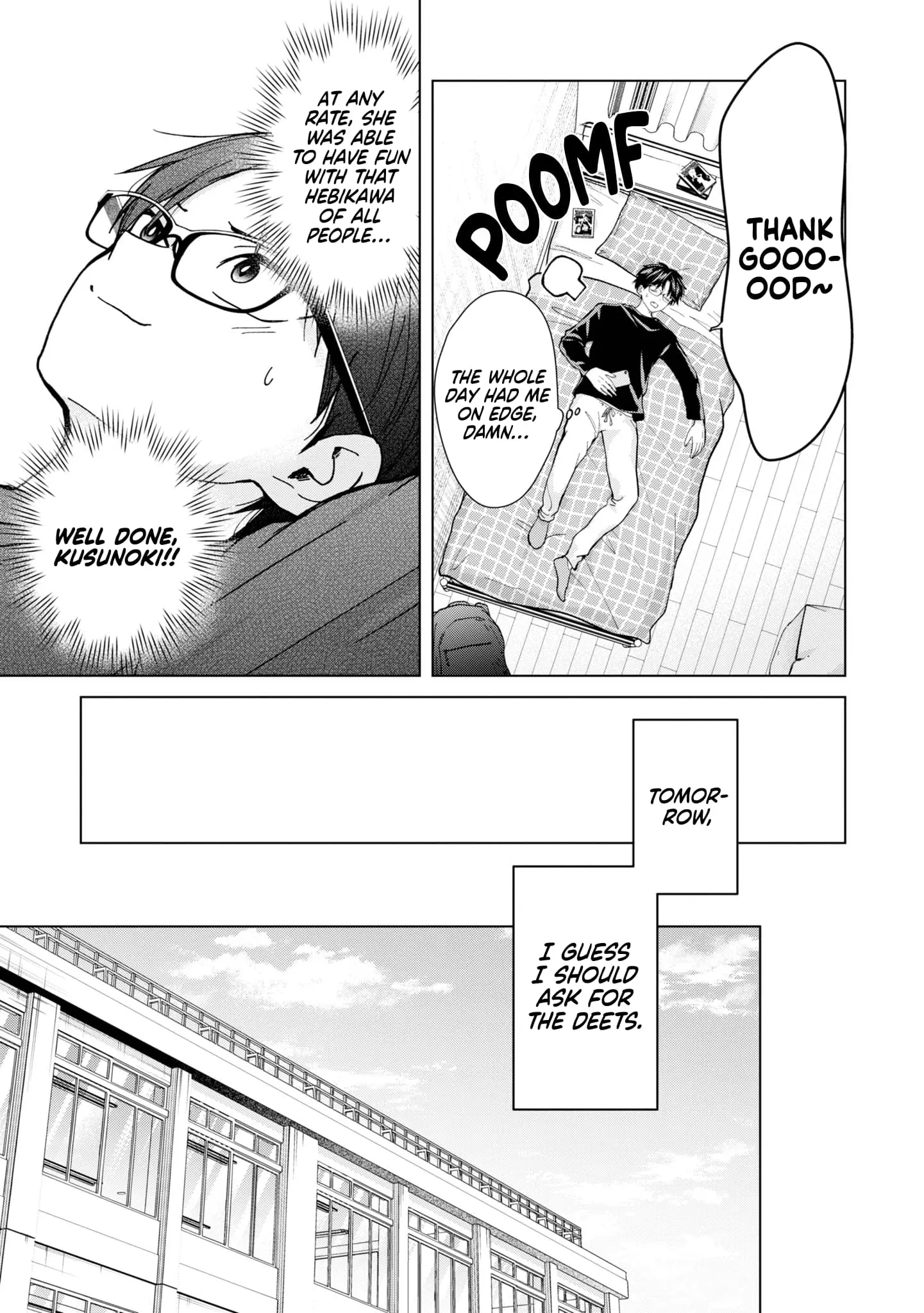 Kusunoki's Flunking Her High School Glow-Up - Chapter 12 - Page 3