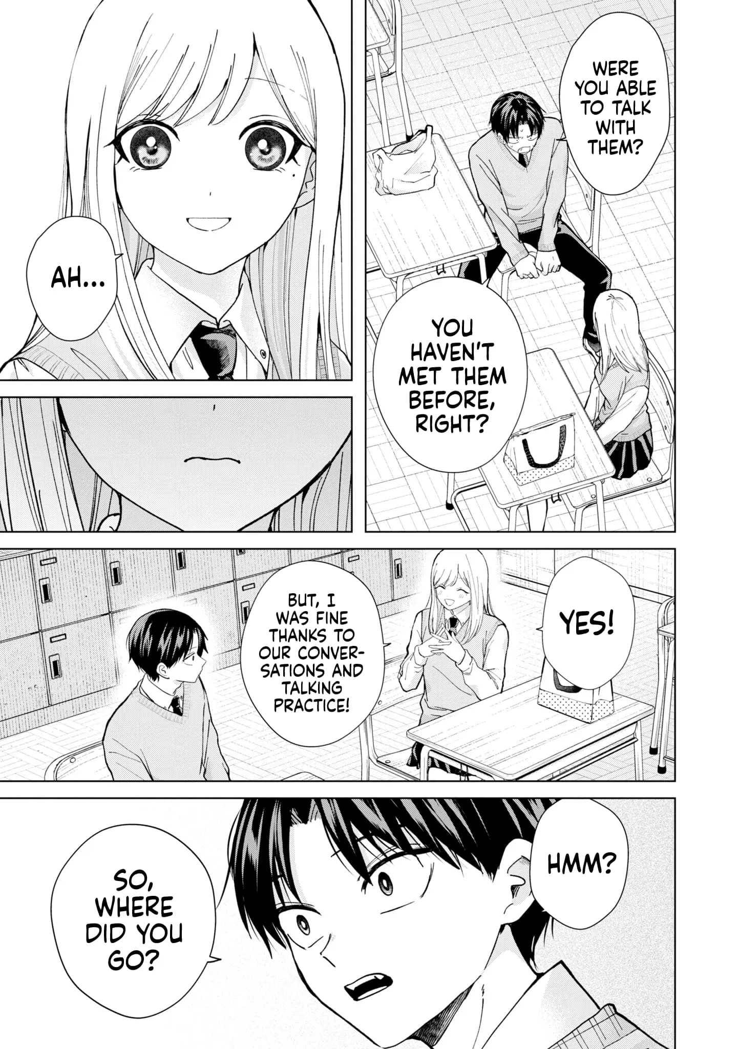 Kusunoki's Flunking Her High School Glow-Up - Chapter 12 - Page 5